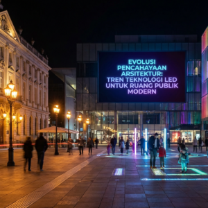 Evolusi Pencahayaan Arsitektur: Tren Teknologi LED untuk Ruang Publik Modern